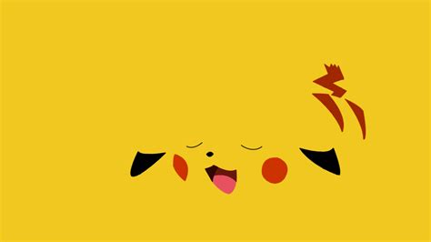 Pikachu Minimalist Wallpaper Ver 1 by Yoshski on DeviantArt