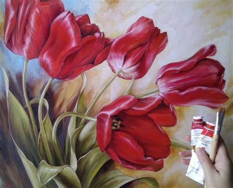 Tranh Vẽ Hoa Tulip - Tuyệt Đẹp và Sang Trọng! Nhấn vào đây để xem ngay ...