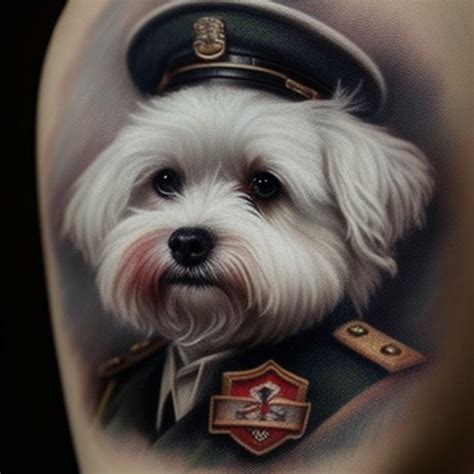 56 Maltese Tattoo Ideas - TattooClue.com