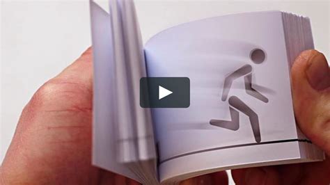 Figure in Motion | Flip book animation, Flip book, Animated book