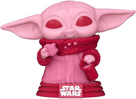 Funko POP! Star Wars: Valentines - Grogu (the Child, Baby Yoda) - the Mandalorian - Collectable ...