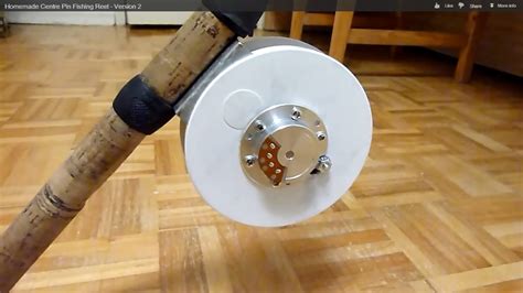 Homemade Centre Pin Fishing Reel - Version 2 - YouTube