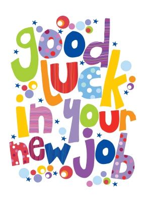 all the very best for new job - Clip Art Library