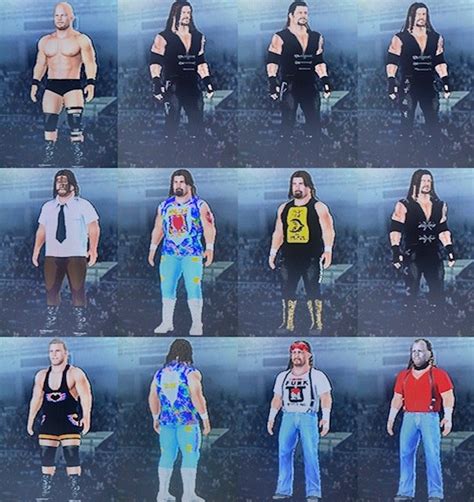 Attitude Era 98’ Roster - Wrestler CAWs - CAWs.ws