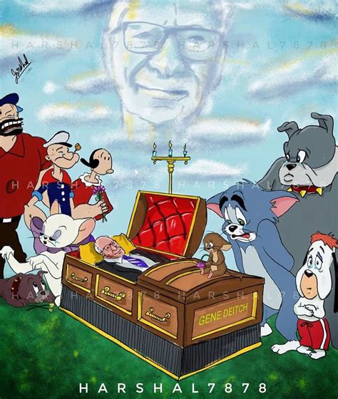 25 Artists Pay Respect To The Late Gene Deitch, The Illustrator Of Tom & Jerry And Popeye ...