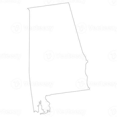 Alabama State Map Geography Png Picpng - vrogue.co