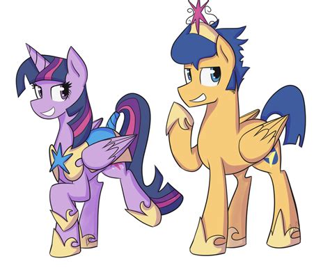 Twilight Sparkle and Flash Sentry by BlacksWhites on DeviantArt