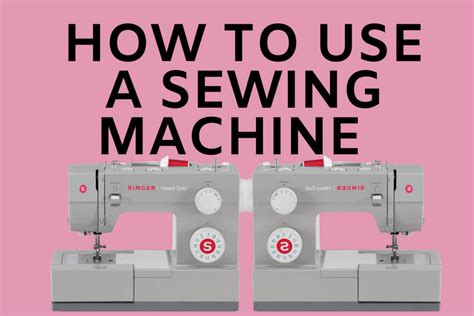 How to Use a Sewing Machine | EVERYTHING EBONI ACADEMY