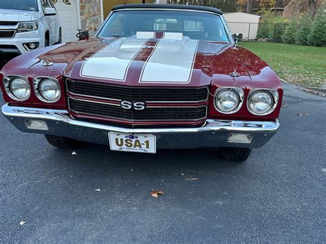 1970 Chevrolet Chevelle SS Convertible Red RWD Automatic super sport for sale