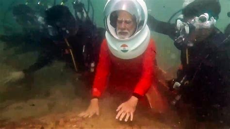 A sea dive, underwater darshan and India’s longest cable-stayed bridge: Why Modi’s Dwarka visit ...