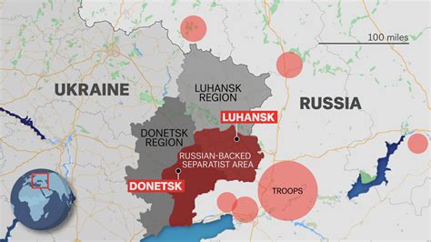 Ukraine Map—Putin's Possible Next Moves in Breakaway Regions Explained - Newsweek