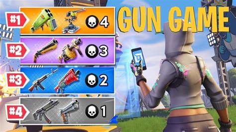 How To Make GUN GAME In Fortnite Creative! - YouTube