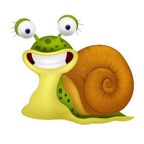 Cute Snail Cartoon Stock Vector - Image: 45749984