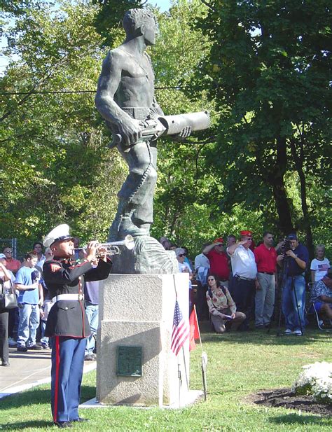 The Basilone Statue