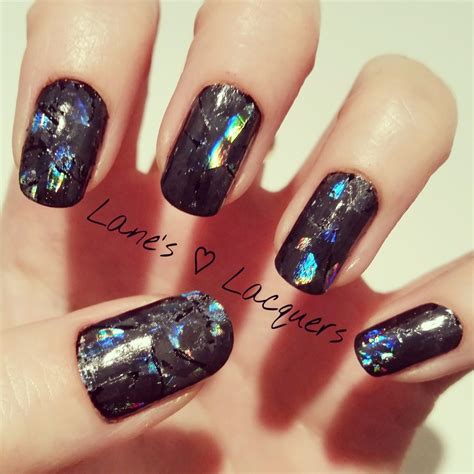 Lane's Lacquers | Glass nails art, Shattered glass nails, Glass nails