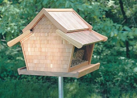 Building a Deluxe, Cedar Bird Feeder With Copper Roof: This elegant bird feeder is the perfect ...