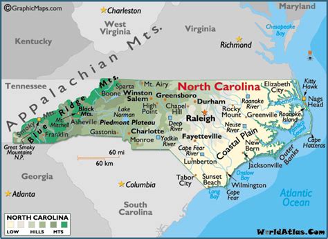 North Carolina map. We put stickers on the places we've been while Itinerating! It's funny how ...