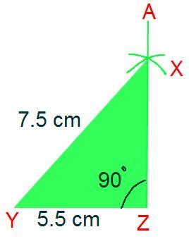 To Construct a Right Triangle when its Hypotenuse and One Side are given
