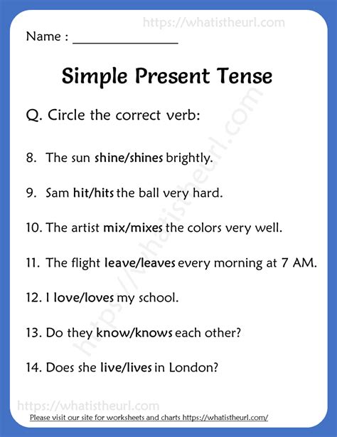 simple-present-tense-worksheets-for-grade-2-1 - Your Home Teacher