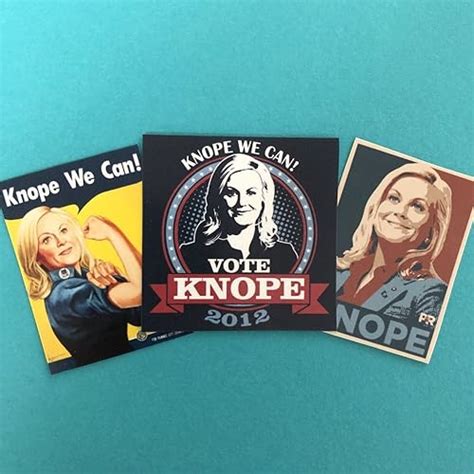 Amazon.com: Leslie Knope Campaign Sticker Set : Handmade Products