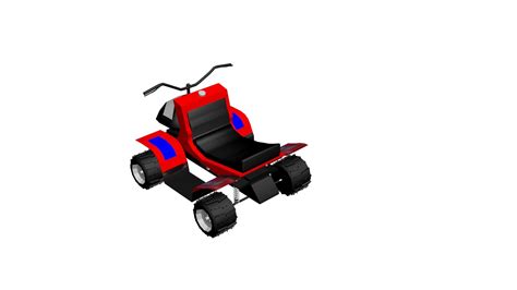 3D Quadricycle Model - TurboSquid 1613148