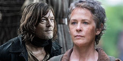 Daryl & Carol Are Reunited But Running For Their Lives In Walking Dead Spinoff Fan Poster