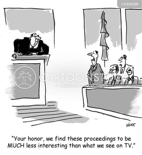 Courtroom Dramas Cartoons and Comics - funny pictures from CartoonStock