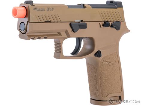 SIG Sauer ProForce P320 M18 MHS Airsoft GBB Pistol (Model: Tan / Green Gas), Airsoft Guns, Gas ...