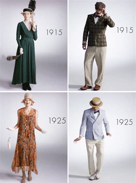 100 Years Of Fashion & Fads | Fashion, Vintage trends fashion, Roaring ...