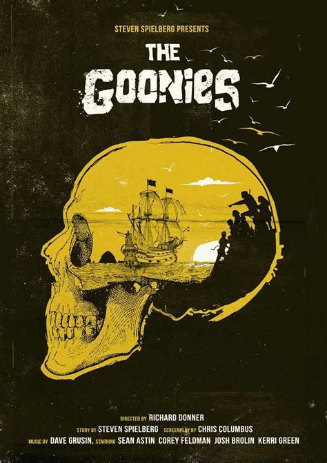 The Goonies (1985) [1200 x 1703] | Goonies movie poster, Goonies poster, Iconic movie posters