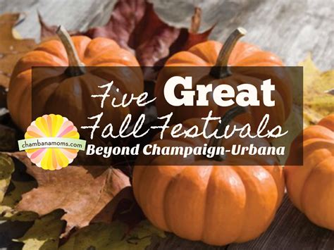 Five Great Fall Festivals Beyond Champaign-Urbana