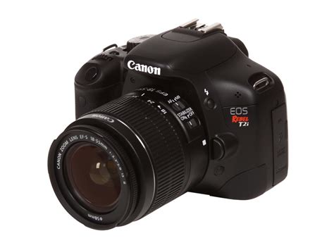 Canon EOS Rebel T2i Black Digital SLR Camera w/ EF-S 18-55mm IS II 10 ...