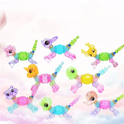 15pcs Magic Bracelet Twisty pet Animal Bracelets for Kids Girls ...