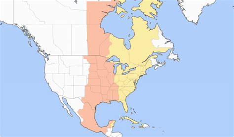 Cdt Time Zone Map | Tourist Map Of English