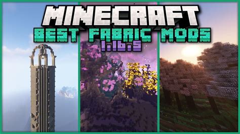 Top 30 Most Popular Fabric Mods for Minecraft 1.16.5! - YouTube