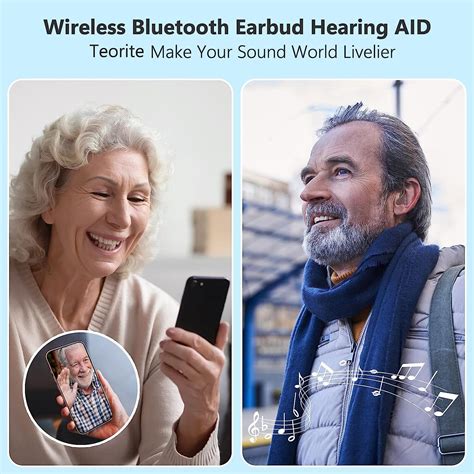 Rechargeable Pair Hearing Aids Bluetooth, Behind The Ear (BTE-BT ...