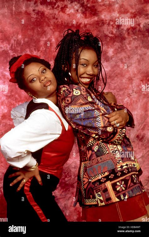 MOESHA, Countess Vaughn, Brandy Norwood, 1996-2001, posing Stock Photo - Alamy