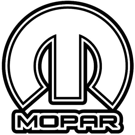 Mopar 2 Vinyl Sticker