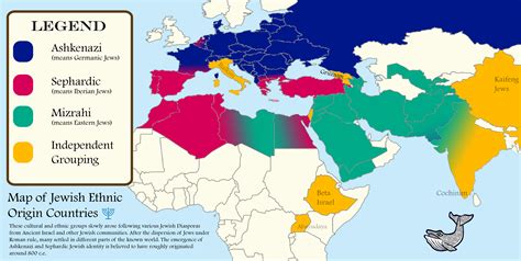 Judaism Origin Map