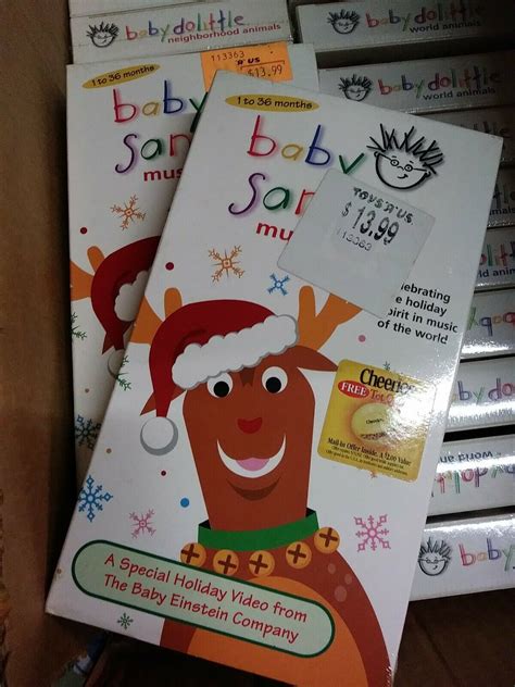 Baby Einstein: Baby Santas Music Box (VHS, 2000) Learning Fun brand new 632763001835 | eBay