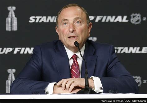 Gary Bettman finally got spared handing out Stanley Cup