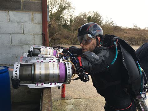 A UK entrepreneur takes flight by attaching miniature jet engines to his limbs | TechCrunch