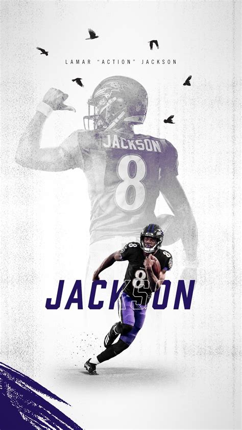 Official Lamar “Action” Jackson Wallpapers : ravens