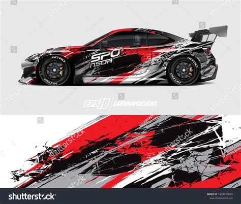 Car Graphic Design Concept Graphic Abstract Stock Vector (Royalty Free) 1483259849 ...