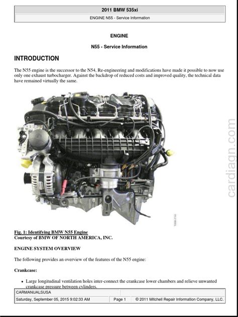 N55 Engine | PDF | Piston | Turbocharger