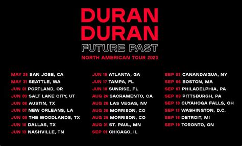 Duran Duran Plot 2023 North American Arena Tour With Bastille, Nile Rodgers & Chic: See Dates ...