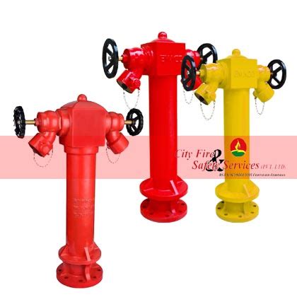 2 Way Pillar Fire Hydrant | Fire Fighting Equipment | Fire Safety Equipment