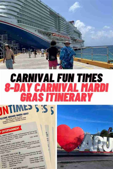 Carnival Mardi Gras Itinerary 2023: Fun Times 8 Day Southern Caribbean ...