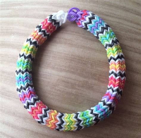 rainbow loom bracelet patterns | Comment faire des bracelets, Faire des bracelets, Bracelet ...