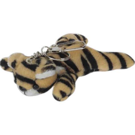 Promotional Stuffed Tiger Key chain | 4AllPromos